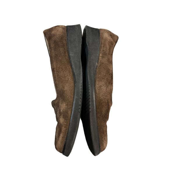 Salvatore Ferragamo Suede Slip On Shoes Women's Size 9 - Picture 3 of 6